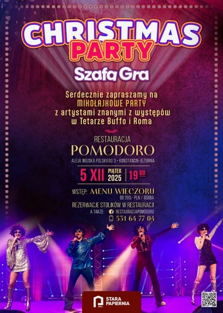 CHRISTMAS PARTY w Pomodoro!