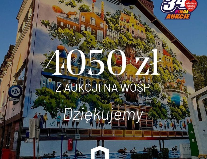 4 050 zł dla WOŚP!