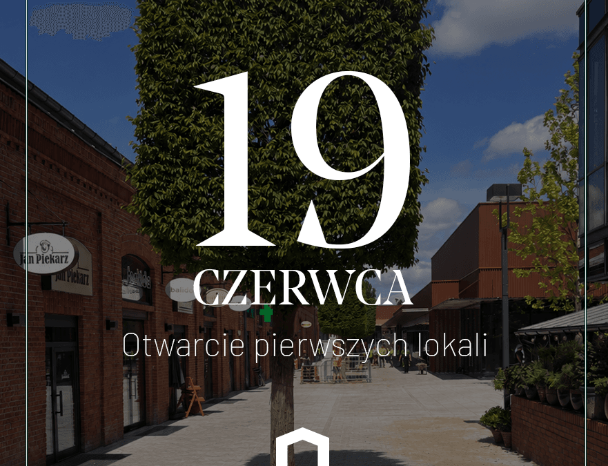 Otwarcie pierwszych lokali rozbudowanej części